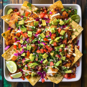 Blackened Tilapia Nachos: A High-Protein Game Day Meal